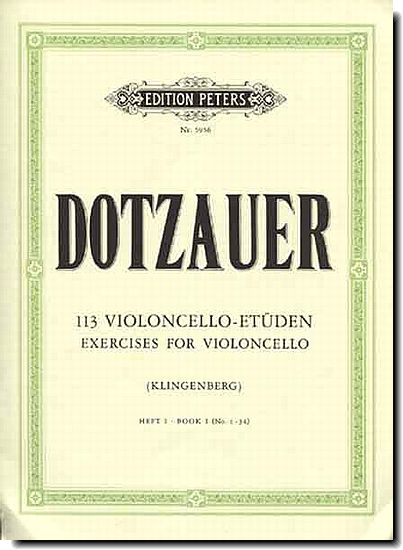 Dotzauer Etudes for Cello 1