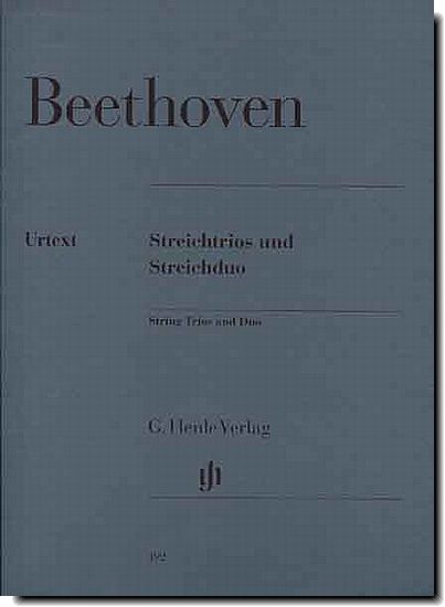 Beethoven, String Trios and Duo