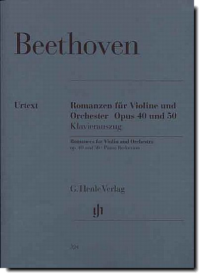 Beethoven Romances for Violin and Piano Op 40,50
