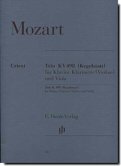 Mozart, Trio KV 498 Kegelstatt