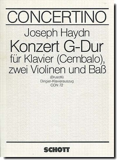 Haydn, Piano Concerto in G Major