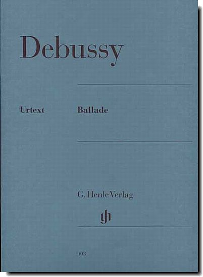Debussy Ballade