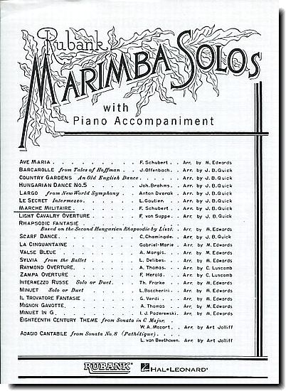 Marimba Solos - March Militaire