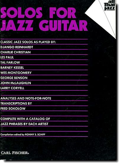 Solos for Jazz Guitar