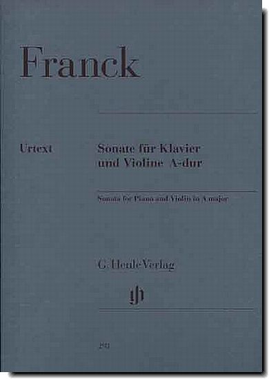 Franck Sonata for Piano and Violin in A maj