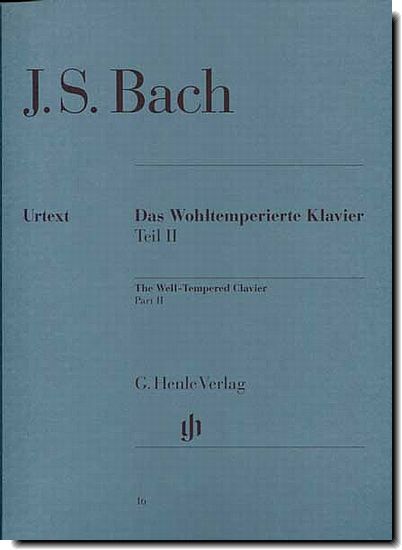 J.S. Bach, The Well-Tempered Clavier, Vol 2