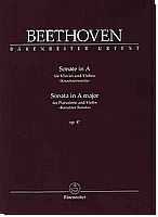 Beethoven Sonata in A major Op. 47 Kreutzer