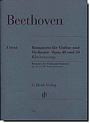 Beethoven Romances for Violin and Piano Op 40,50