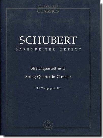 Schubert - String Quartet G Op.161