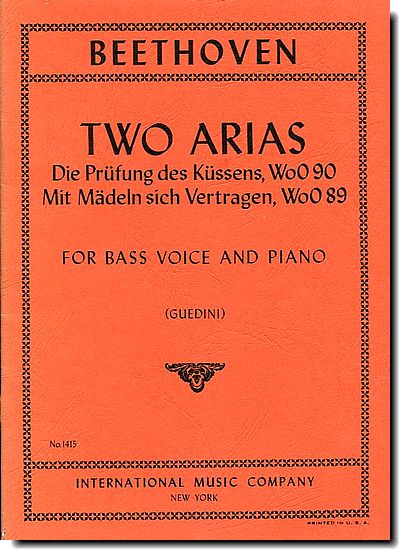 Beethoven - Two Arias