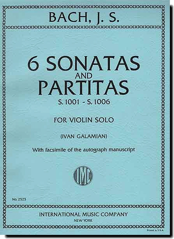 Bach 6 Sonatas and Partitas