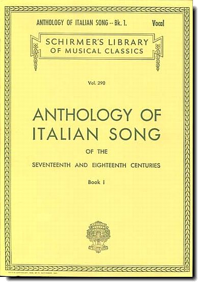 Anthology of Italian Song 1