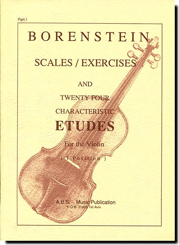 Borenstein Scales/Exercises and 24 Characteristic Etudes