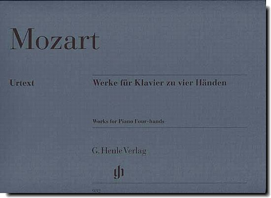 Mozart Works for Piano 4 Hands