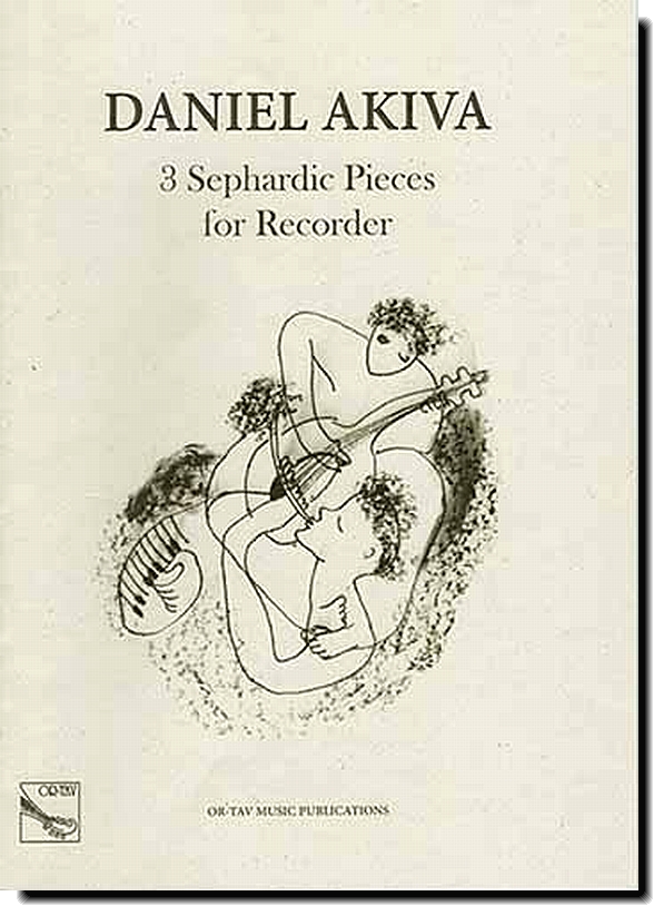 Akiva 3 Sephardic Pieces for Recorder