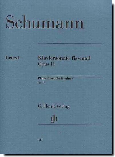 Schumann Piano Sonata F# min, Op. 11