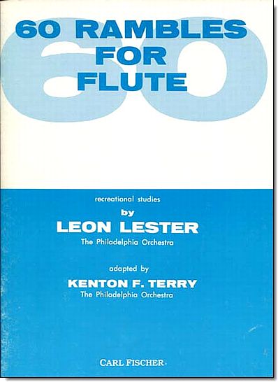 Lester, 60 Rambles for Flute