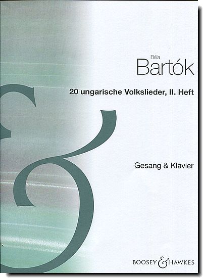 Bartok - 20 Hungarian Folk Songs