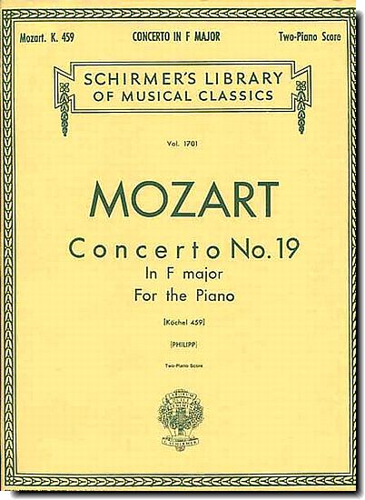 Mozart, Concerto No. 19 in F major, K 459