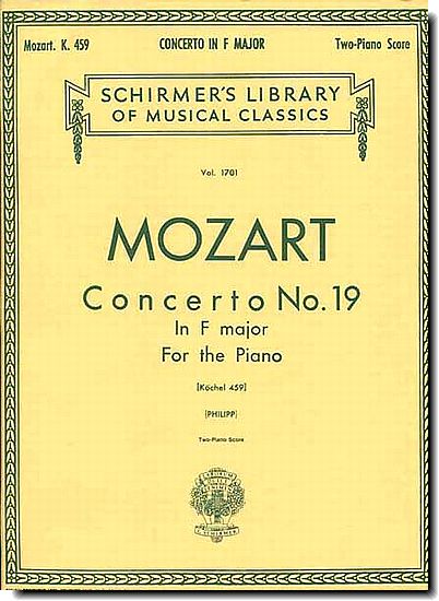 Mozart Concerto No. 19 in F major, K 459