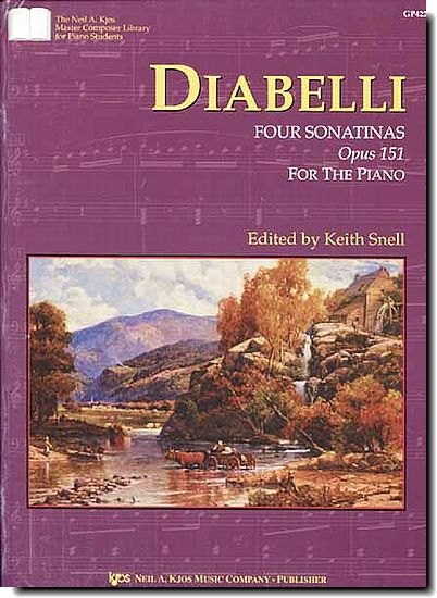 Diabelli 4 Sonatinas Op. 151