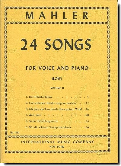 Mahler - 24 Songs, Vol. 2