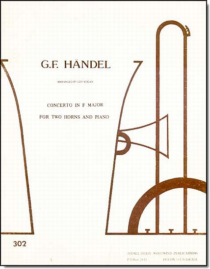 Handel, Concerto in F Maj for 2 horns and piano