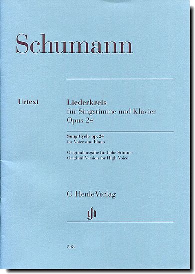 Schumann - Song Cycle Op. 24