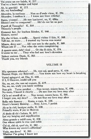 Mozart - Twenty-One Concert Arias for Soprano Vl.1