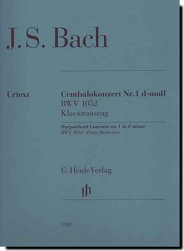 Bach, Concerto No. 1 in D min BWV1052