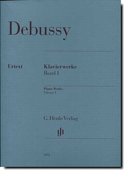 Debussy Piano Works 1
