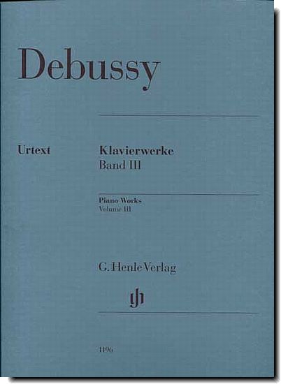 Debussy Piano Works 3