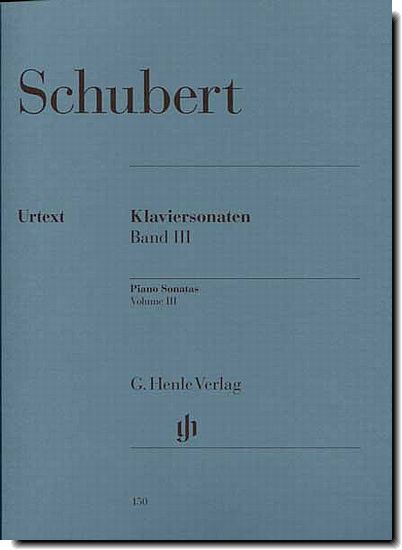 Schubert Piano Sonatas Vol 3