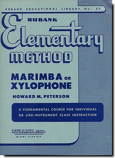 Elementary Method Marimba or Xylophone