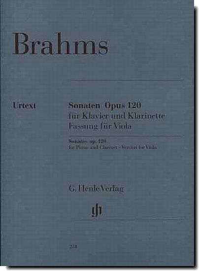 Brahms Sonata Op 120