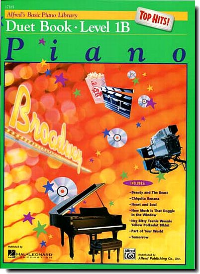 Alfred Duet Book Top Hits! Level 1B