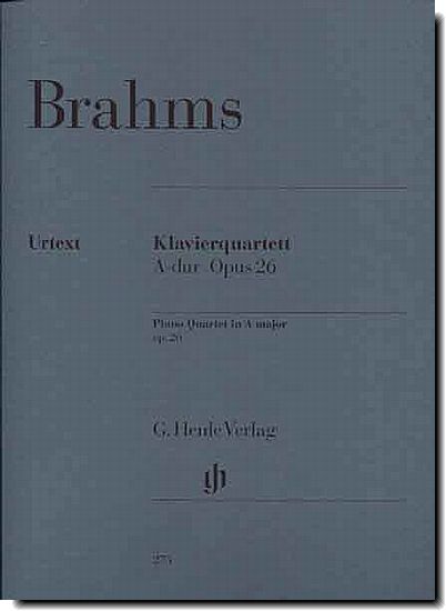 Brahms, Piano Quartet in A maj Op. 26