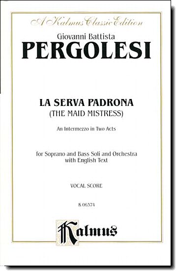 Pergolesi, La Serva Padrona