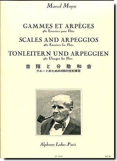 M. Moyse, Scales and Arpeggios, 480 Exercises
