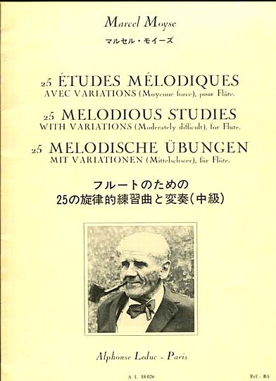 M. Moyse, 25 Melodious Studies