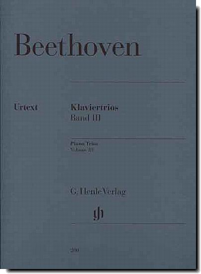 Beethoven, Piano Trios 3