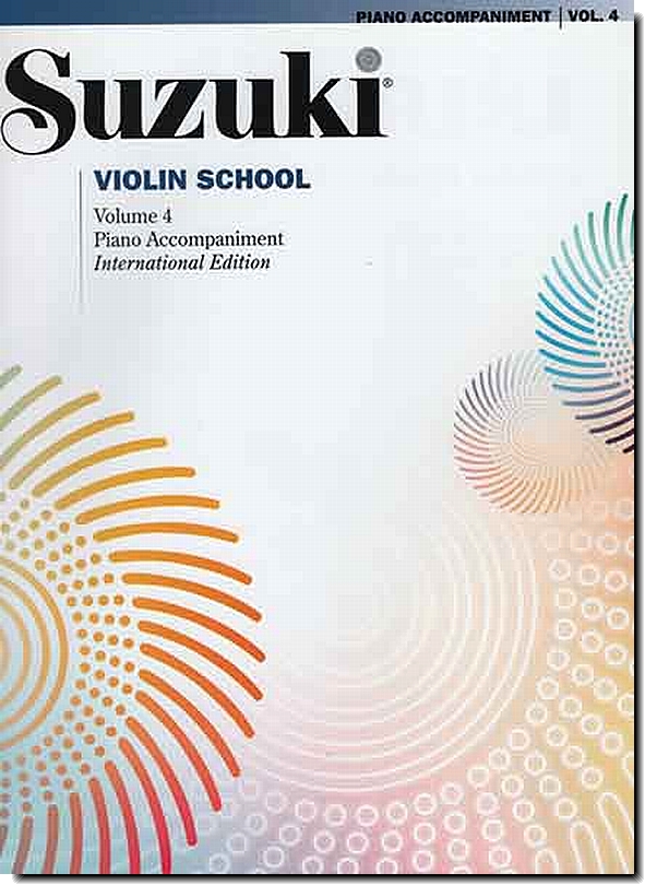 Suzuki Violin School Piano Accompaniment 4