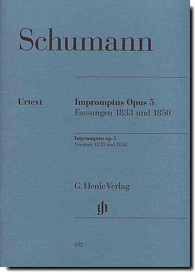 Schumann Impromptus Op 5