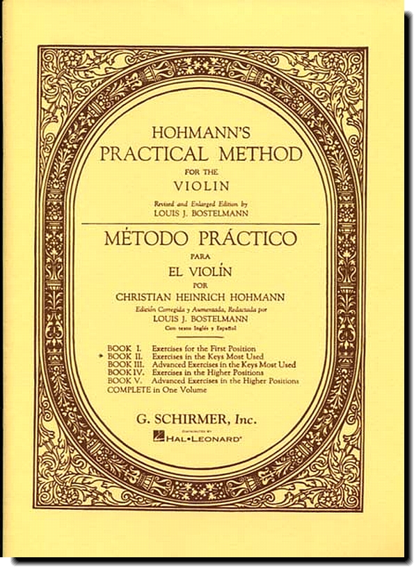 Hohmann's Practical Method for the Violin 2