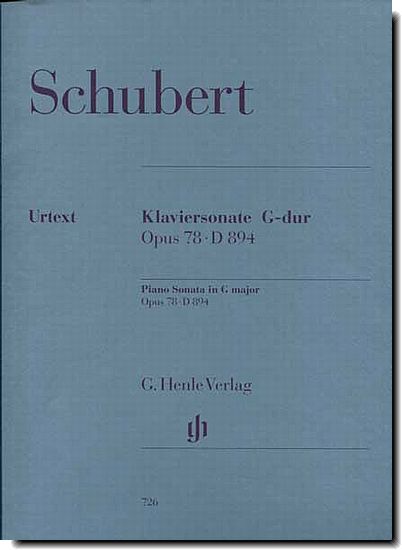 Schubert Sonata G maj Op 78