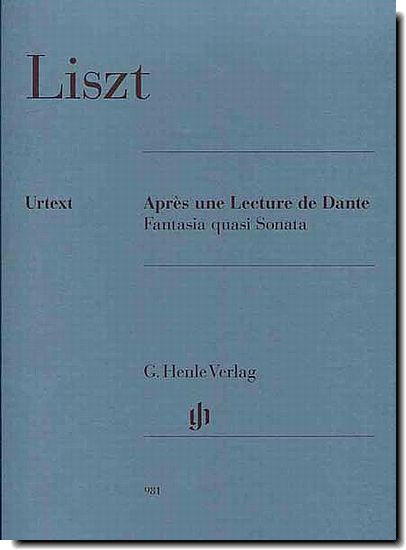 Liszt, Apres une Lecture de Dante