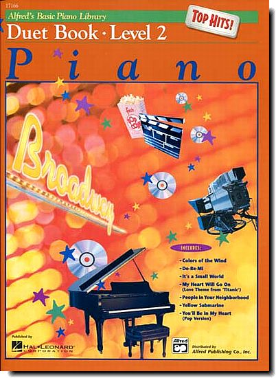 Alfred Duet Book Top Hits! Level 2