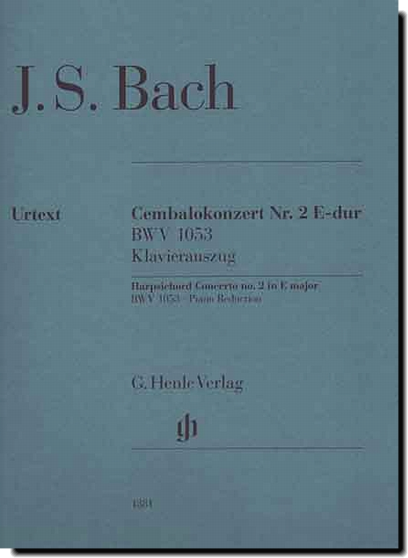 Bach, Concerto No. 2 in E maj BWV1053