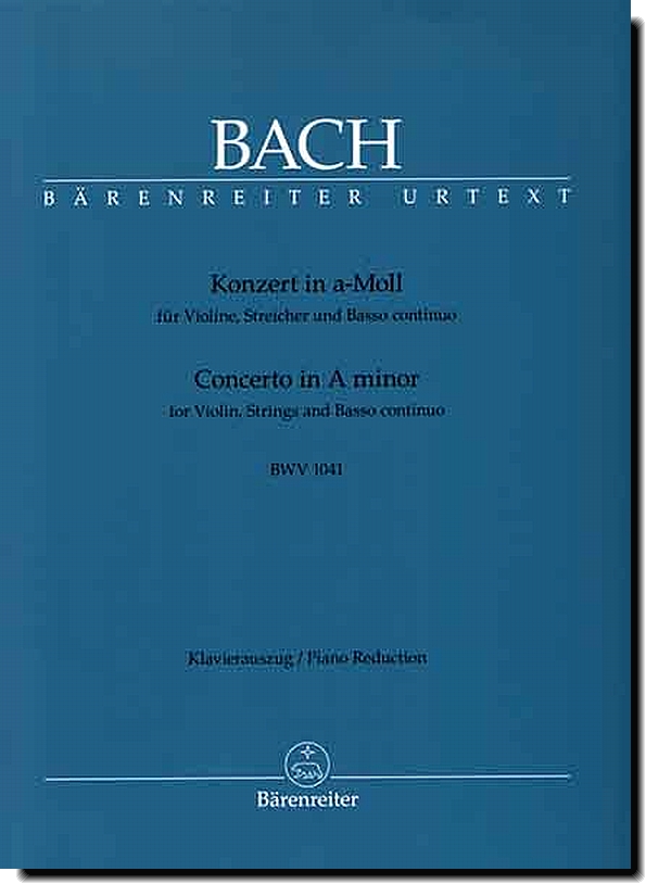 Bach Concerto in A minor BWV 1041