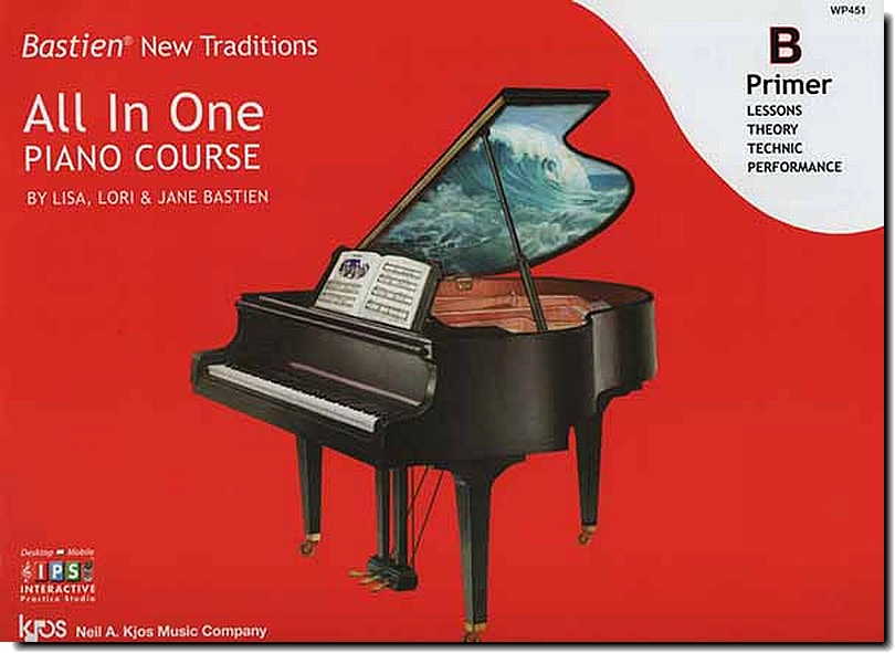 Bastien New Traditions All in One Piano Course B Primer